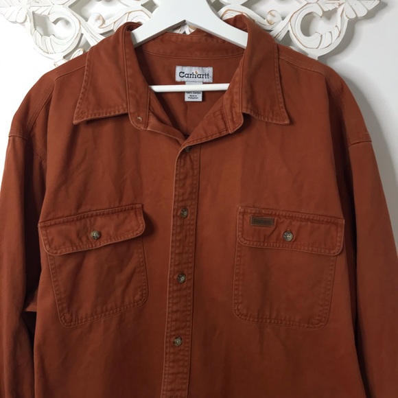 Carhartt shirt long sleeve size 2XL Tall - Picture 2 of 6